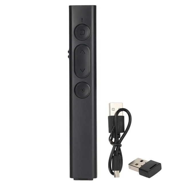 Presentation Clicker Lithium Battery Charging USB Ergonomic Design Low