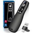 thumbnail image 1 of Presentation Clicker for Powerpoint, Mac Laptop Computer, ESYWEN Wireless Presenter Remote with 2-in-1 USB Type C, Slide Advancer, Hyperlink & Volume Control, 1 of 7