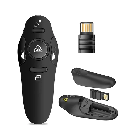 Presentation Clicker Wireless Presenter Remote Usb Control Powerpoint Ppt
