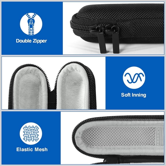 Presentation Clicker with Case, USB C Wireless Presenter Remote Powerpoint Clicker with Carry case Storage$$Office