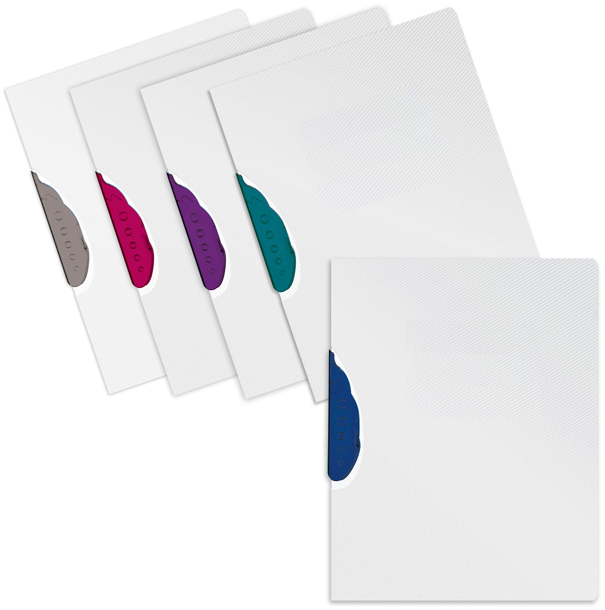 3-hole Punch folder, A4 transparent color 2-hole binder,test paper