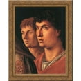 thumbnail image 1 of Presentation at the Temple [detail] 20x24 Gold Ornate Wood Framed Canvas Art by Bellini, Giovanni, 1 of 2