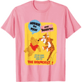thumbnail image 1 of Presents Winnie the Pooh and Tigger Poster Unisex Softstyle T-Shirt for Men Women Kids,Light Pink Color,Size YM, 1 of 5