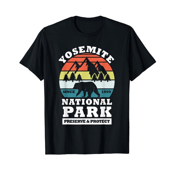 Preserve And Protect National Park Nature Lover Yosemite T-Shirt