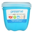 thumbnail image 1 of Preserve Food Storage Container - Round - Mini - Aqua - 8 oz - 1 Count, 1 of 3