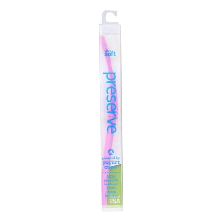 Preserve Toothbrush Is A Travel Case Ultra Soft - 6 Pack - Assorted Colors