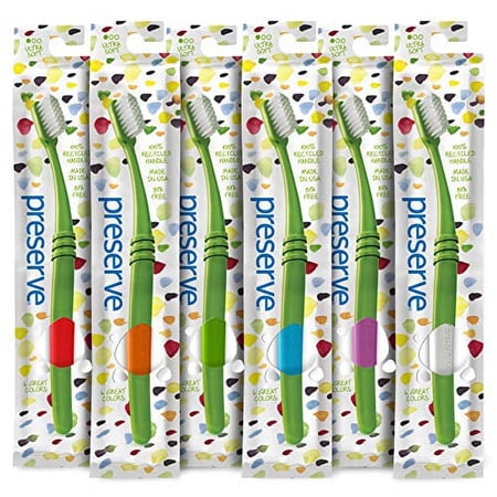 Preserve Ultra Soft Toothbrushes 6 PACK 223313 OC