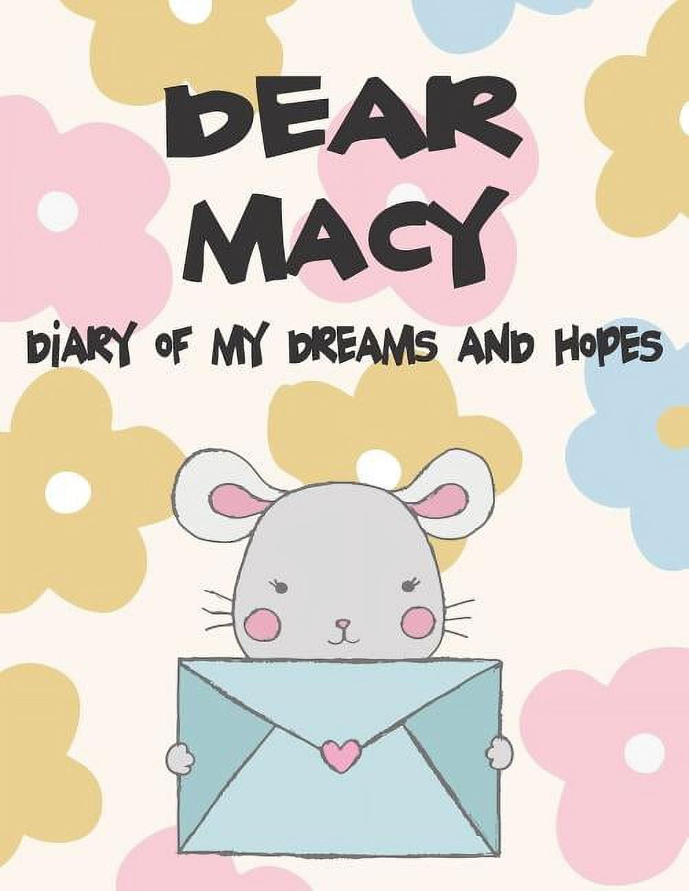 Claire's Orange Hamster Girls Diary with Lock and Key - Plush Cover Lined  Paper Kids Notebook Writing Journal for Girls Ages 8-12 - Size 5.5x7.5 