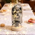 thumbnail image 1 of Preserved Flower Bouquet with LED Light, Forever Roses Gift for Women Wife Girlfriend Mom, Romantic Valentines Day and Birthday Present, 1 of 6