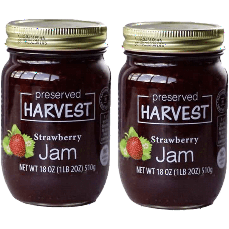 Preserved Harvest Old Fashioned Strawberry Jam, 18 oz. Jars
