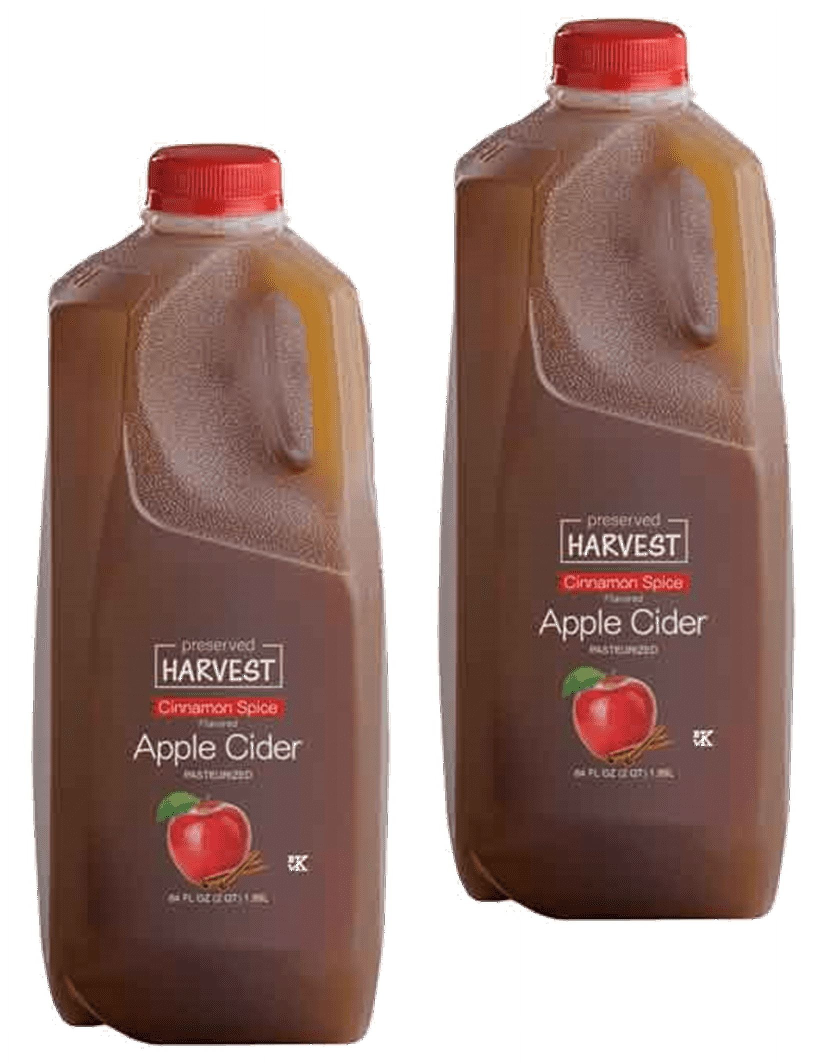 Preserved Harvest Shelf Stable Pasteurized Cinnamon Apple Cider, 2Pack