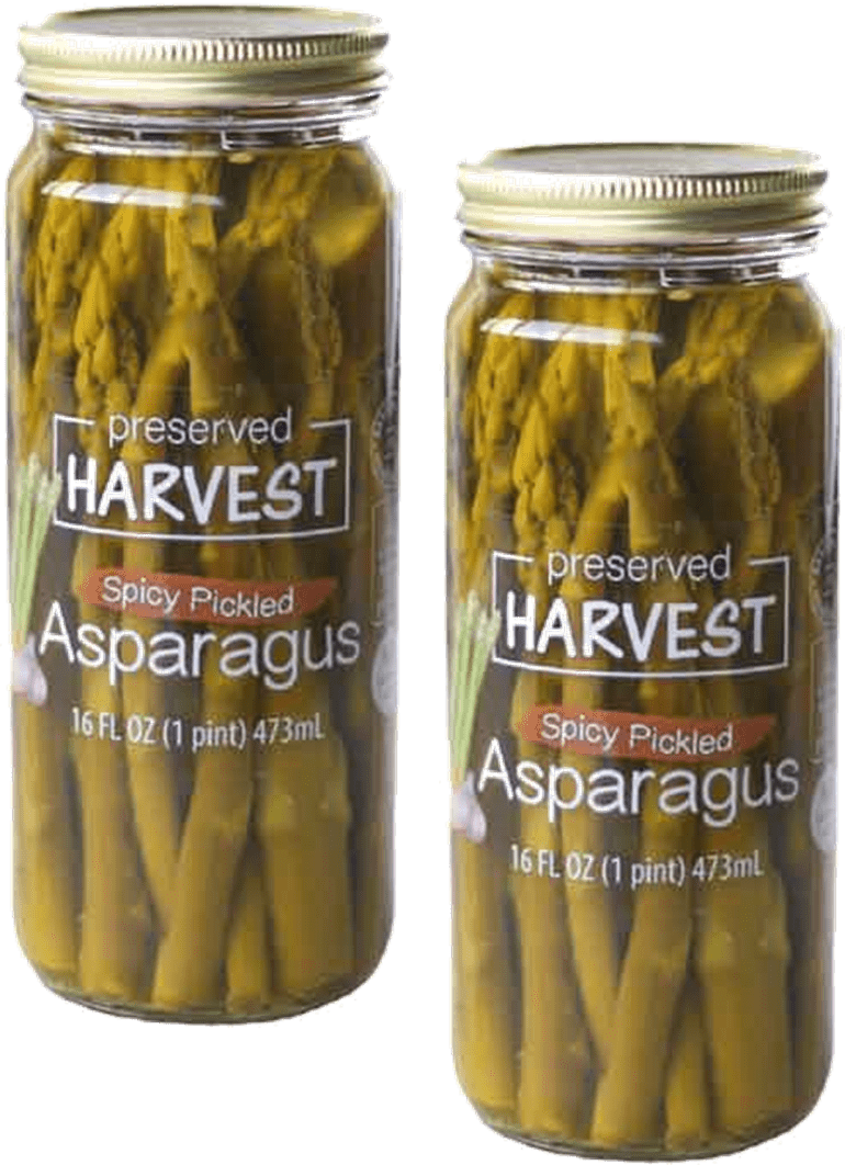 Preserved Harvest Spicy Pickled Asparagus with Jalapeno, 16 fl. oz