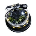 thumbnail image 1 of Preserved Real Rose with LED Light Eternal Flower Gift in Glass Dome, Forever Flowers Rose Gift for Birthday Anniversary Home Decoration Keepsake, Flowers Gift, 1Pc, Multicolor(Black,6x6x6.5"), 1 of 9