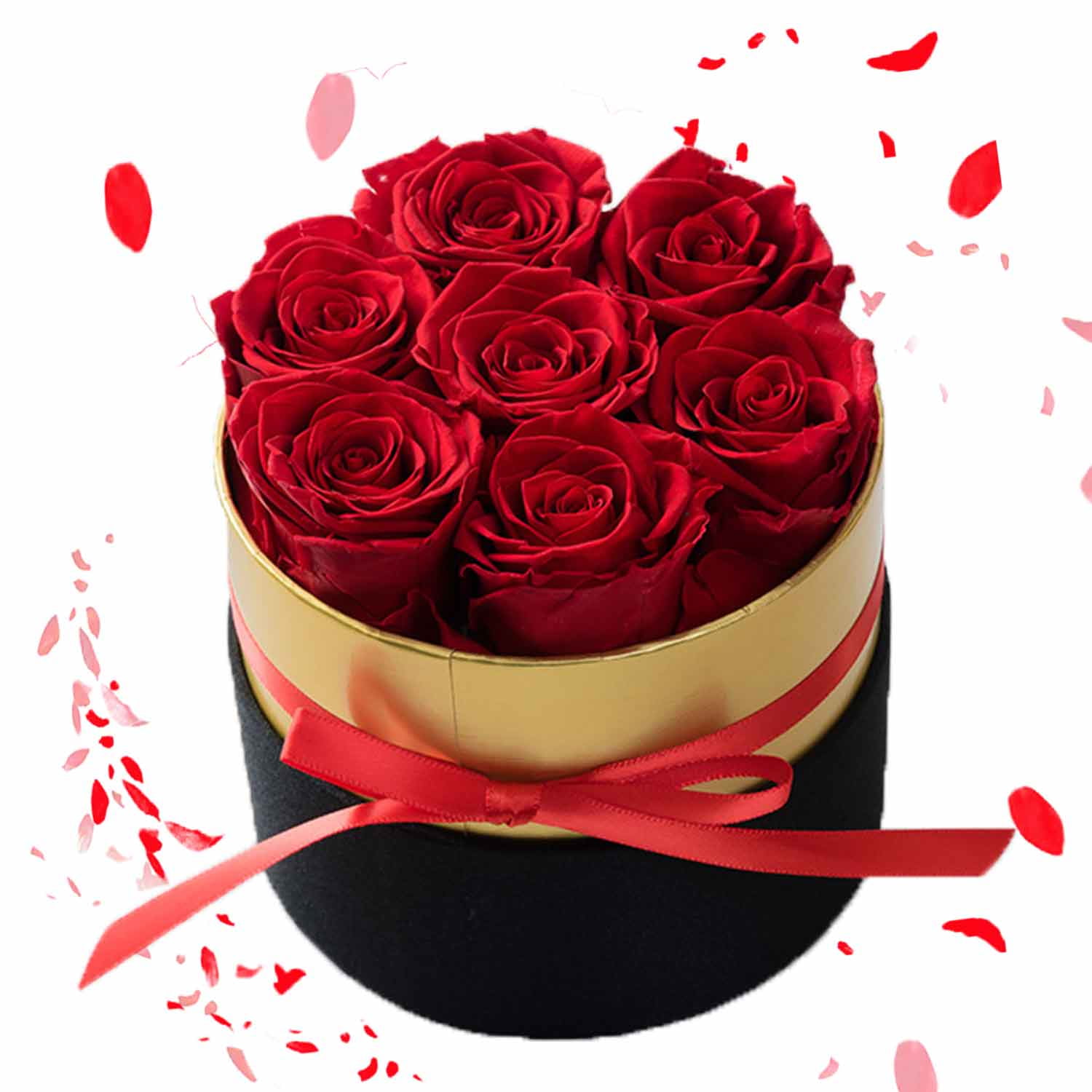 Preserved Real Roses, Forever Fresh Flowers Valentines Day Eternal Rose