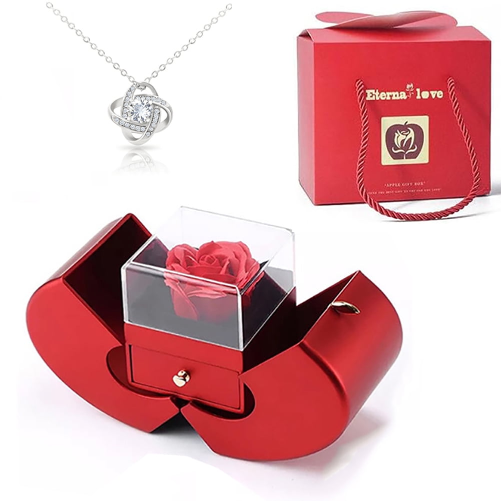 Emibele Preserved Red Rose Christmas Gifts for Women Mom Grandma Emibele Preserved Red Rose Christmas Gifts for Women Mom Grandma