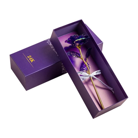 Preserved Style Rose Flower Bouquet with Premium Gift Box for Birthday and Wedding Anniversary Decorative Floral Gift for Friends and Family