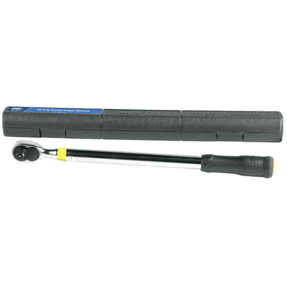 OTC Preset Torque Wrench, 1/2" 65 ft-lb