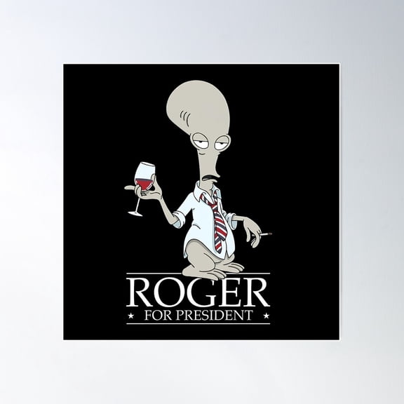 Presiden Alien Nyamaar Poster Wall Art, Modern Wall Decor For Living Room Bedroom, 30x30 UNFRAMED