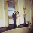 thumbnail image 1 of President And Jacqueline Kennedy In The White House Oval Room. History (24 x 36), 1 of 2