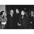 thumbnail image 1 of President And Mamie Eisenhower Leaving National Presbyterian Church History (24 x 18), 1 of 2
