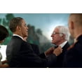 thumbnail image 1 of President Barack Obama Adjusts Dick Van Dyke'S Tie After His Performance At Ford'S Theater For The Presentation Of The Lincoln Medal To South African Archbishop Desmond Tutu And Constitutional Court, 1 of 1