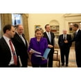 thumbnail image 1 of President Barack Obama Confers With Top Advisors Prior To The Announcement Of The New Start Treaty. Defense History (, 1 of 2