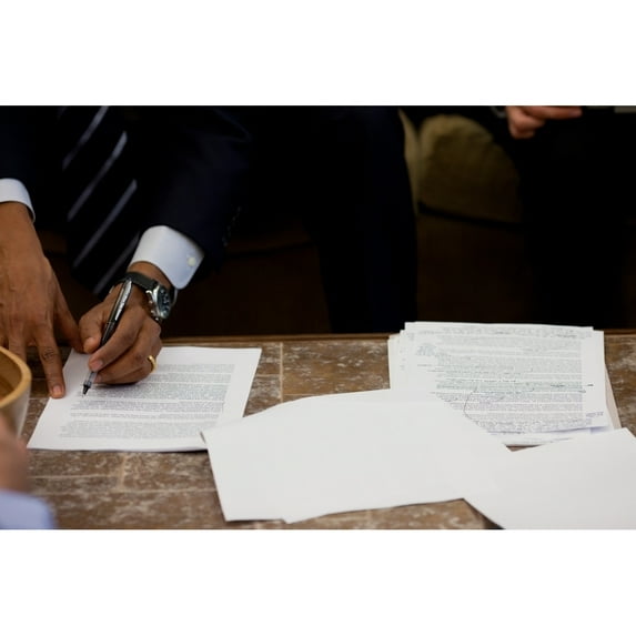 President Barack Obama Works On A Speech In The Oval Office Sept. 7 2010. History (36 x 24)