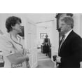 thumbnail image 1 of President Bill Clinton And Attorney General Janet Reno. Her Most Controversial Action Was Authorization The Fbi Assault, 1 of 2