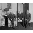 thumbnail image 1 of President Calvin Coolidge Meeting With Charles Evans Hughes And Charles Curtis History (36 x 24), 1 of 2