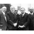 thumbnail image 1 of President Calvin Coolidge & Rockefeller Jr. Style - A - 12x18 Inch Laminated Poster - Stunning Detail and Bold Colors, 1 of 4