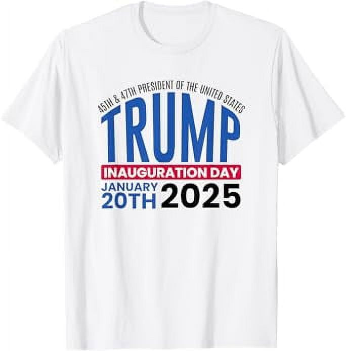 President Donald Trump Inauguration 2025 Memorabilia TShirt