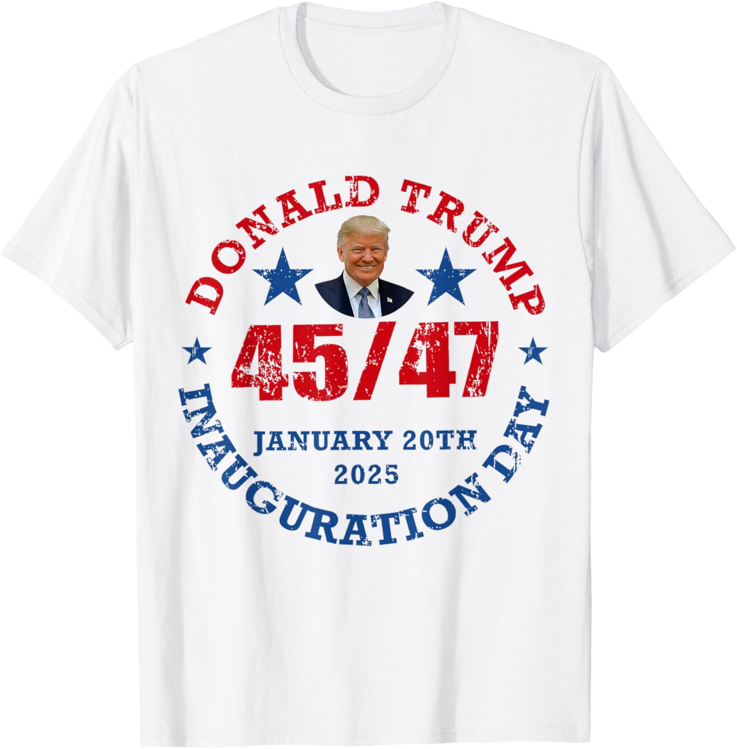 President Donald Trump Inauguration Day 2025 Memorabilia TShirt
