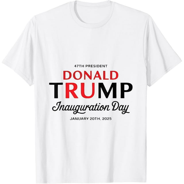 President Donald Trump Inauguration Day 2025 Memorabilia TShirt