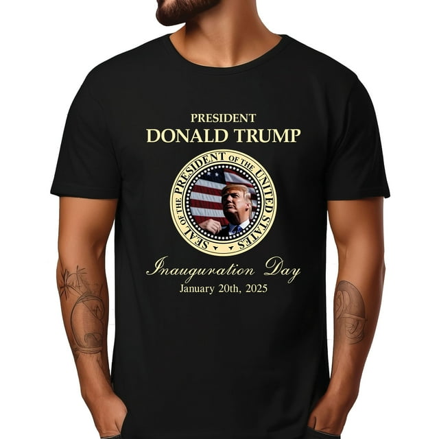 President Donald Trump Inauguration Day January 20th 2025 Shirt