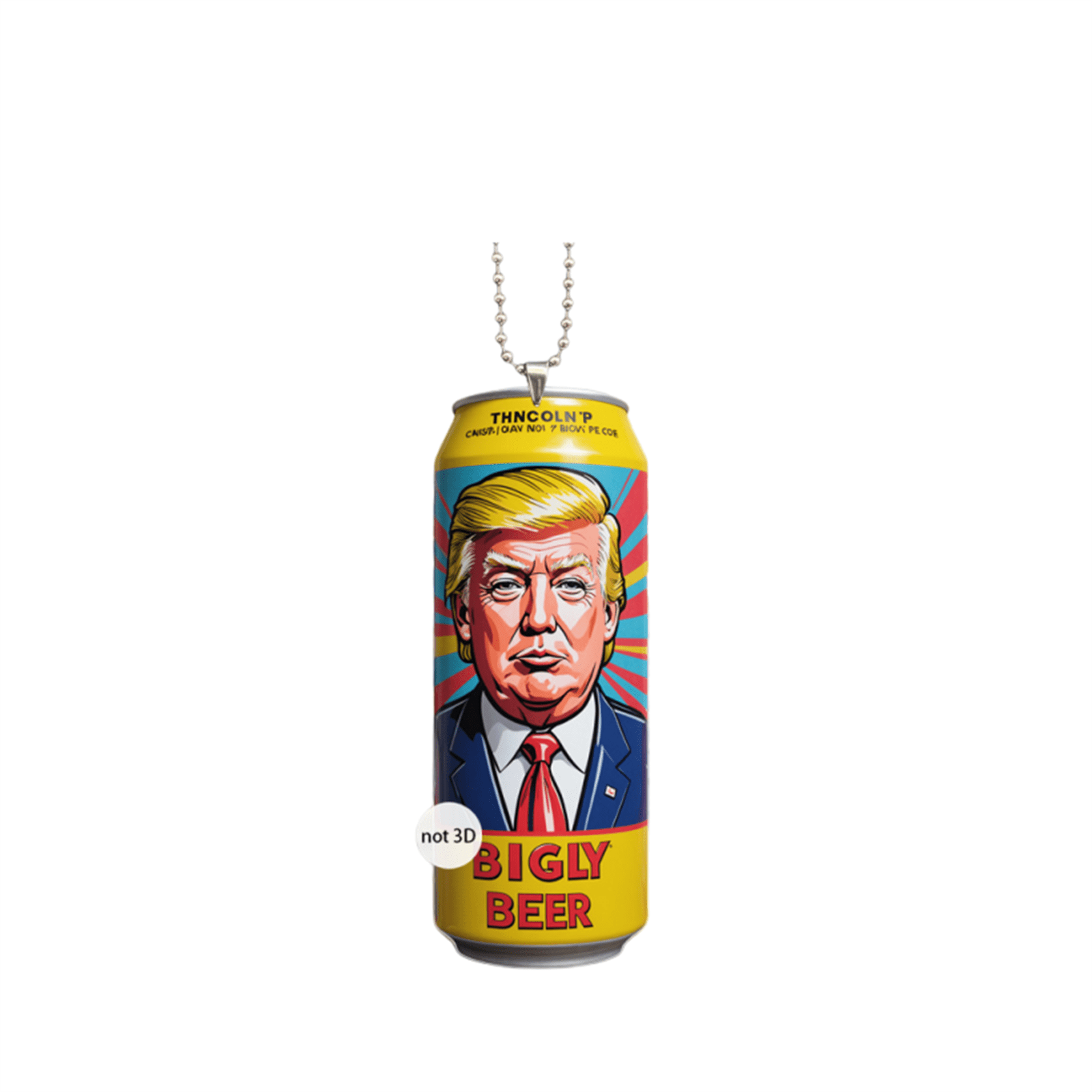 President Donald Trump Ornament 47th President of The United States