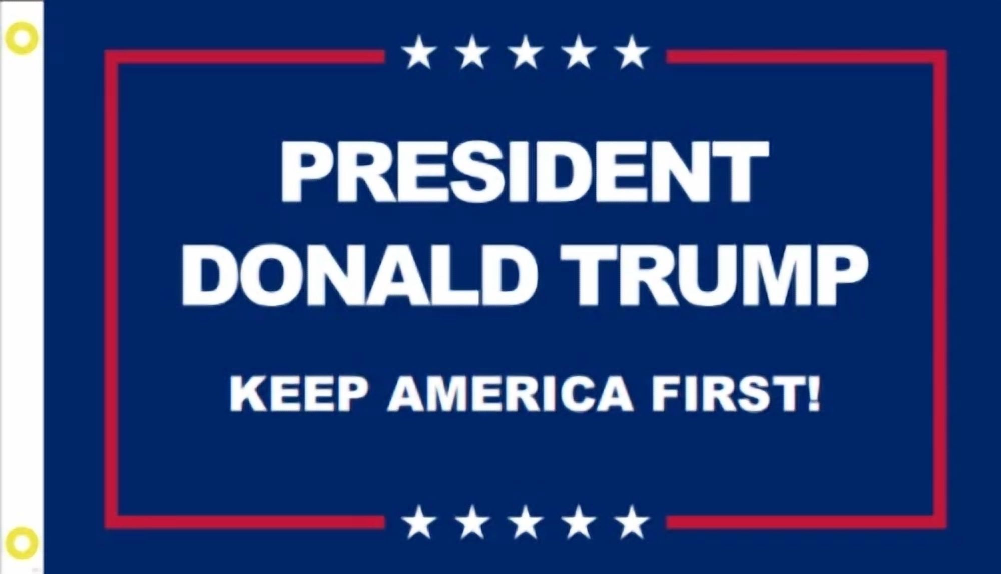 President Donald Trump Usa Maga Flag 3X5 Foot Rough Tex Flag Uv American Flags