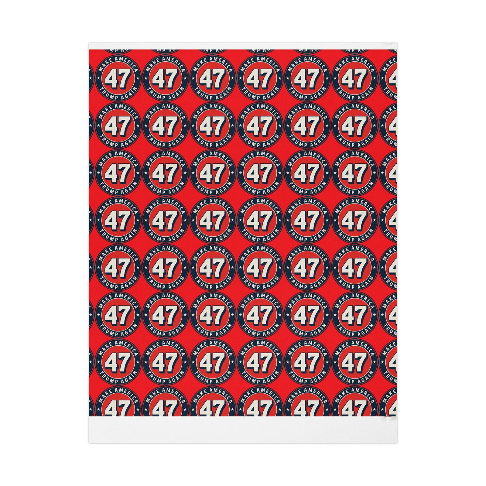 President Donald Wrapping Paper, President Gift Wrap for Christmas ...