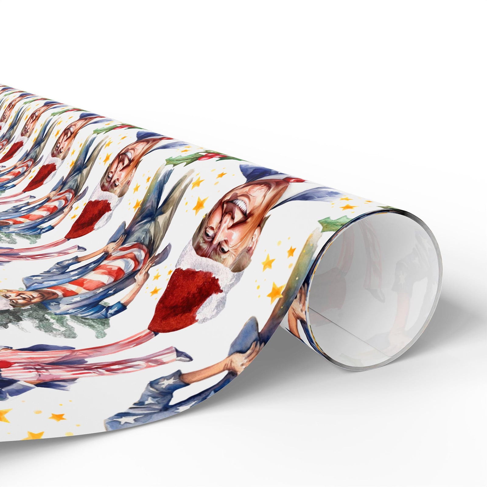 President Donald Wrapping Paper, President Gift Wrap for Christmas ...