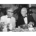 thumbnail image 1 of President Eisenhower With Arizona Senator Barry Goldwater. They Talk At A Testimonial Dinner To Honor Republicans In, 1 of 2