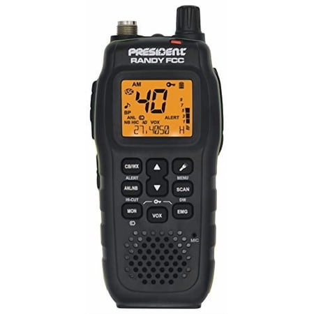 President Electronics RANDY Handheld Or Mobile Cb Radio