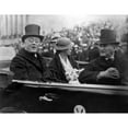 thumbnail image 1 of President Franklin And Eleanor Roosevelt In 1933 Inaugural Procession. History (24 x 18), 1 of 2