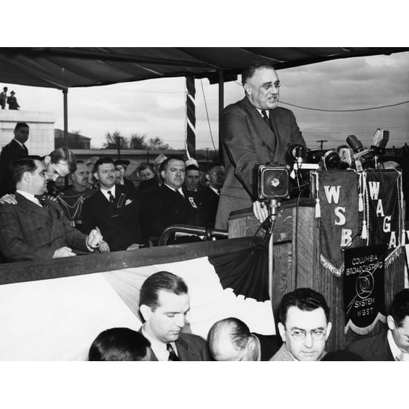 President Franklin D. Roosevelt History (24 x 18)