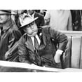 thumbnail image 1 of President Franklin Roosevelt Caught In A Rain Storm While Campaigning In Charlotte History (36 x 24), 1 of 1