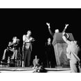 thumbnail image 1 of President Gerald Ford & George Wallace - Style A - 24x36 Inch Glossy Laminated Poster - Stunning Detail and Bold Colors, 1 of 4