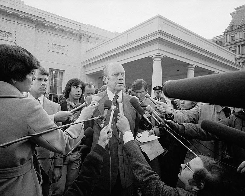 President Gerald Ford White House 1975 - Style A - 20x30 Inch Glossy ...