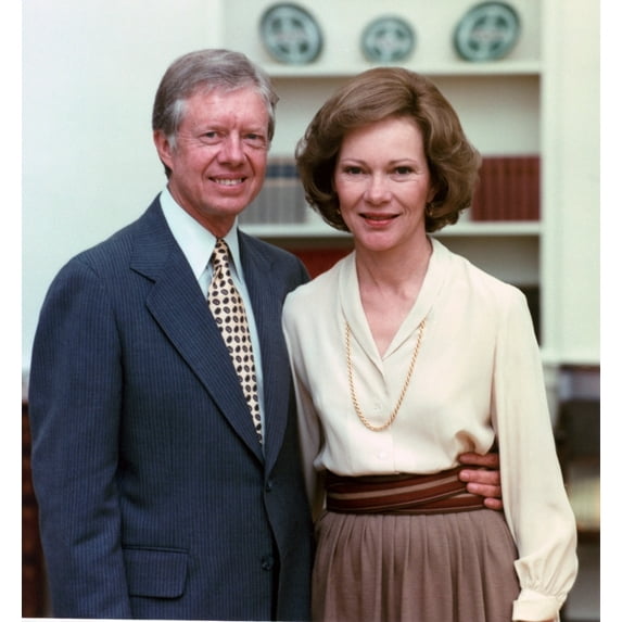 President Jimmy Carter And Rosalynn Carter In The White House. Rosalynn Was A Politically Active First Lady History (