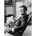 thumbnail image 1 of President John F. Kennedy In Rocking Chair On His 43Rd Birthday. May 29 History (24 x 36), 1 of 2