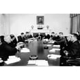 thumbnail image 1 of President John Kennedy Meets With His Cabinet. L-R Edward Day History (36 x 24), 1 of 2