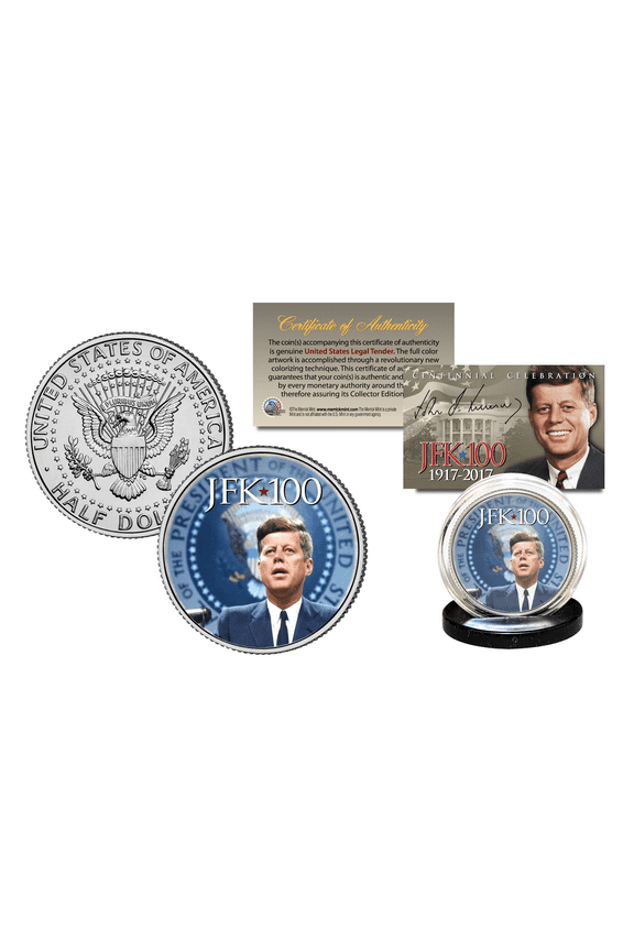 President KENNEDY JFK 100 Birthday 2017 JFK Half Dollar Coin Presidential Seal