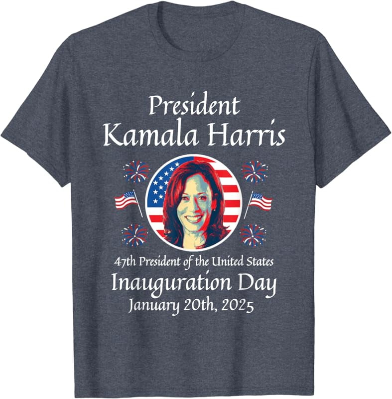 President Kamala Harris Inauguration 2025 Memorabilia TShirt